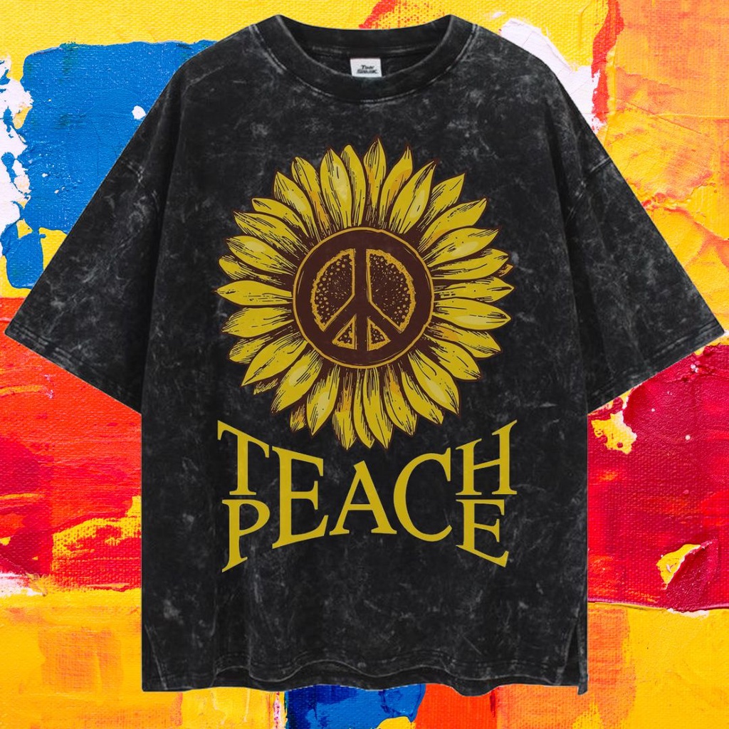 LASTHOPE 'PLURALISME' OVERSIZE WASHING TSHIRT / BAJU KAOS ATASAN TSHIRT TEE WASHING ACID WASHED STON