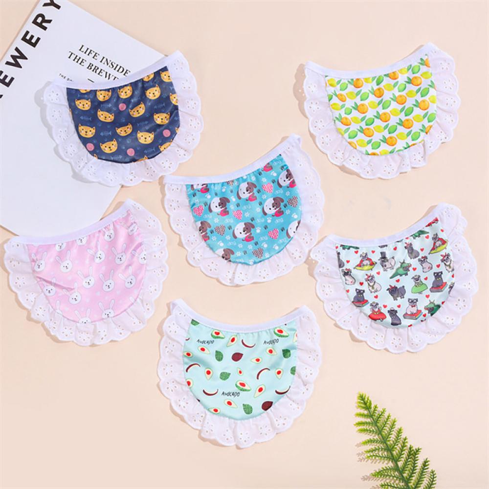 Timekey Syal Bandana Segitiga Bahan Katun Bisa Dicuci Untuk Anjingkucing Peliharaan N3P9