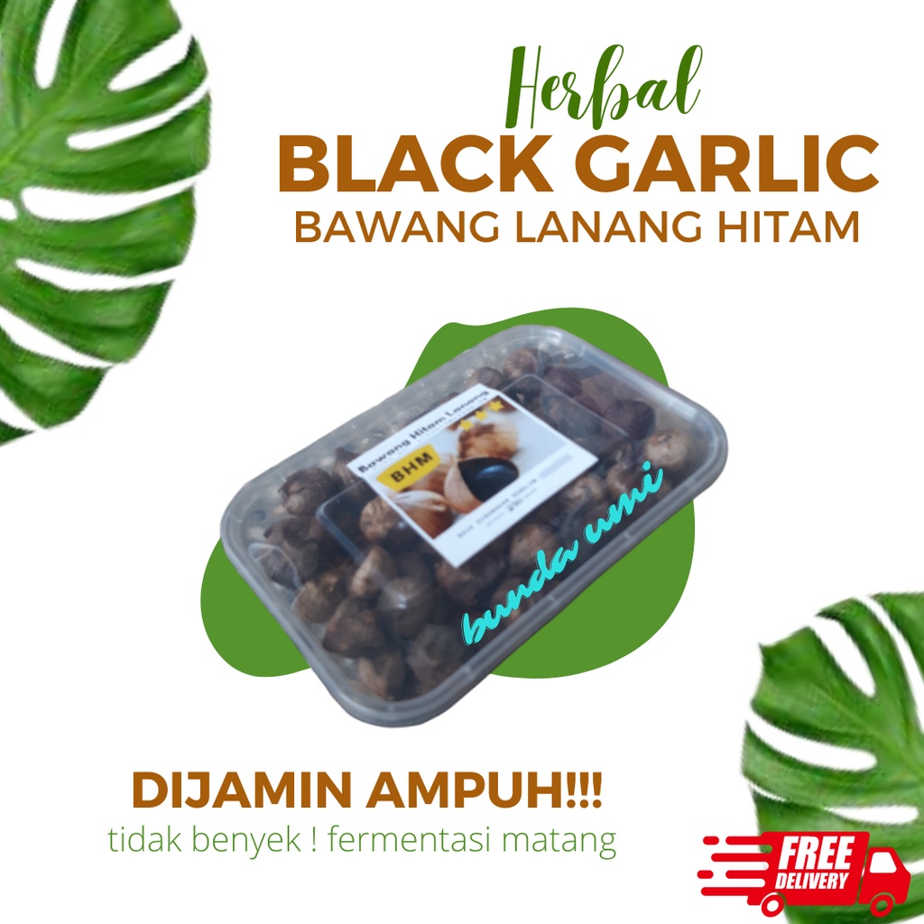 

Bawang Hitam Lanang Tunggal Black Garlic BHM 250 Gram