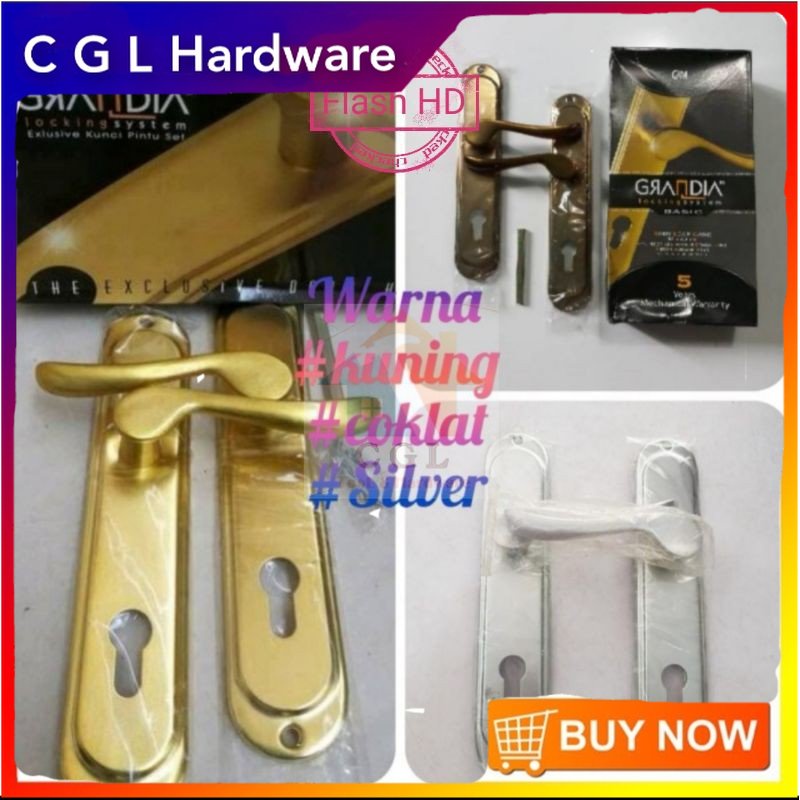 kunci pintu grandia 874/Handle pintu grandia varian warna TANPA BODY