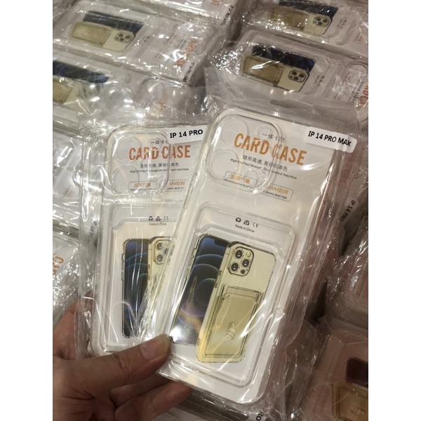 wallet case iphone 14 plus 14 pro max Pocket Anticrack Soft case slot card clear case iphone 13 pro max 12 11 X Xs Max XR 6 7 8 plus