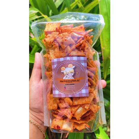 

KERIPIK PANGSIT KRIPANG PEDAS ASAM MANIS 150GRAM