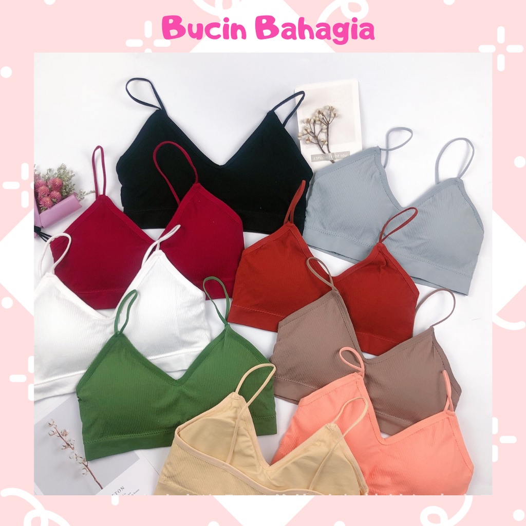 BH Bra Wanita Tanpa Kawat bralette Push Up Sexy Busa korea BH12