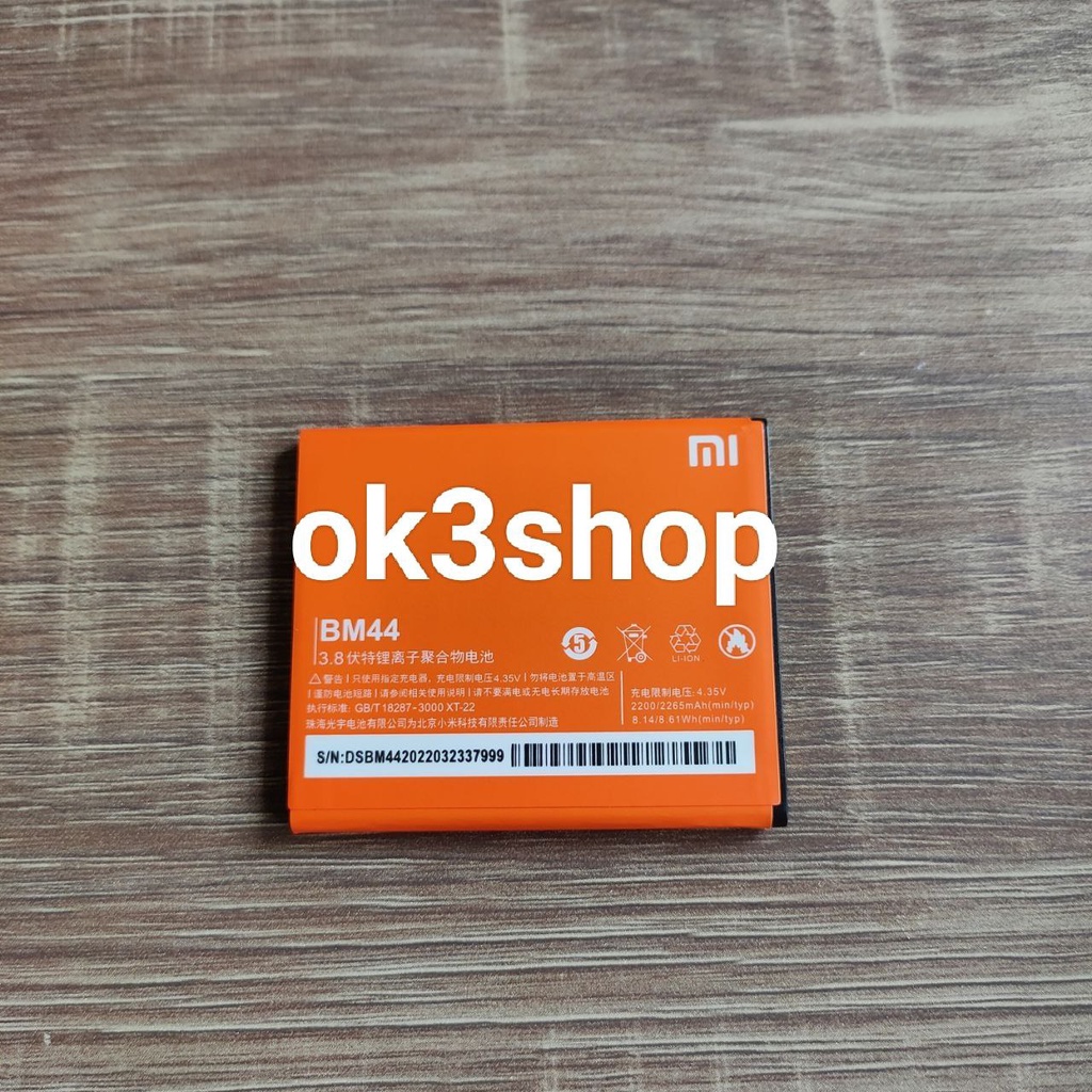 Baterai XIAOMI Redmi 2 Prime BM44 Battery Batre Batu Batrei HP XIAOMI REDMI 2 Prime ORIGINAL 100% BM