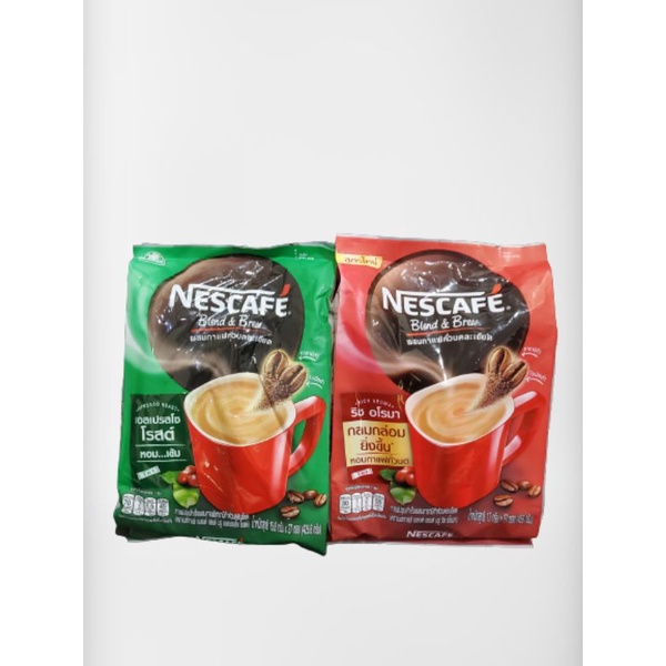 kopi nescafe thailand blend and brew