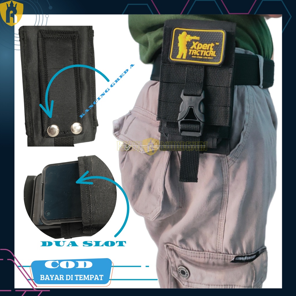 SARUNG HP TACTICAL 511 2 SLOT