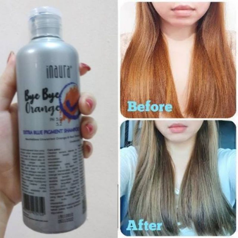 Inaura Bye bye Orange Extra Blue Pigmen Shampo