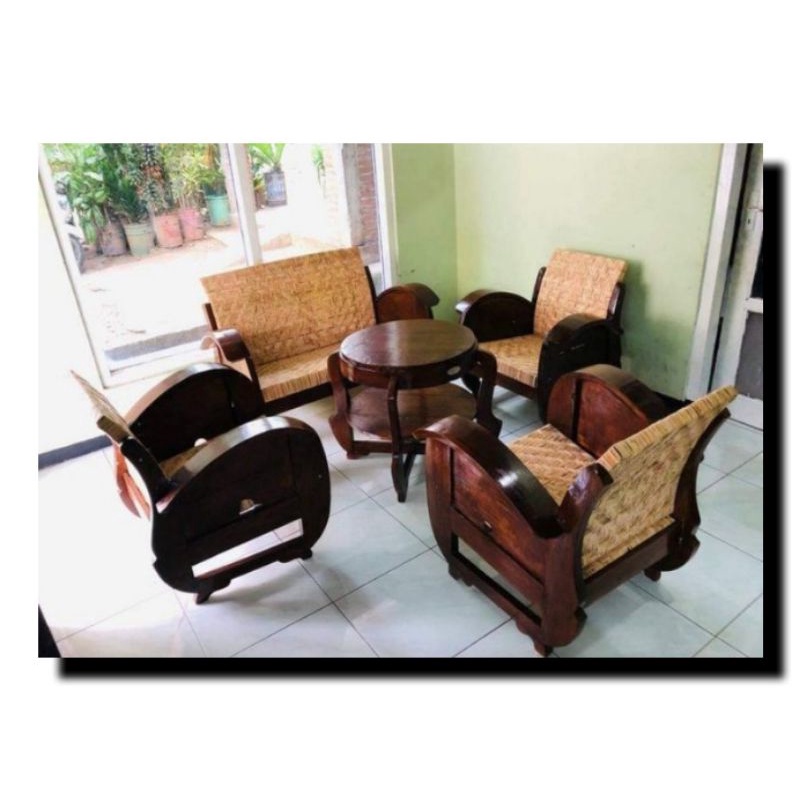 SET KURSI TAMU KURSI KUNO KURSI VENTAGE KURSI JENGKI