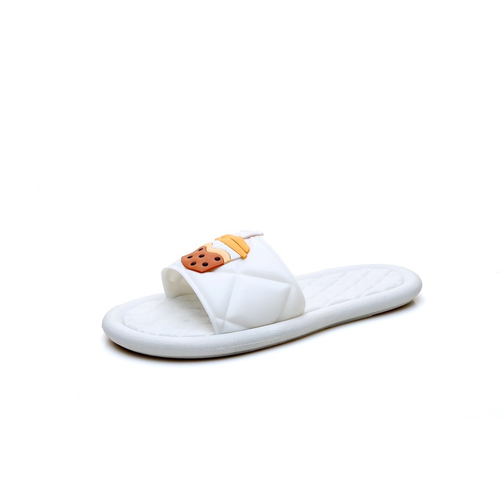 3028-1 Sandal Selop Flat Bear Boba Wanita Wonderly Sendal Slop Cewek Bear Boba