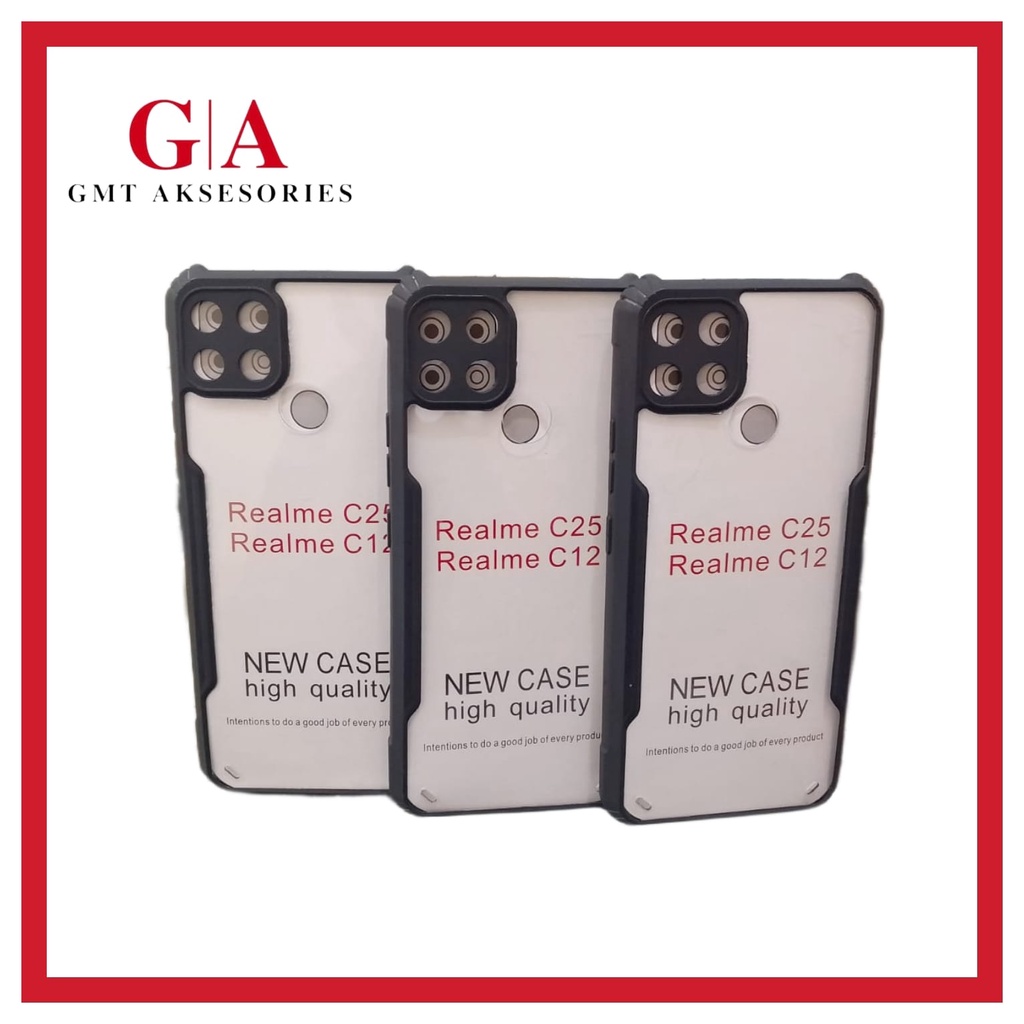 CASE FUSION ARMOR SHOCKPROOF REALME C25 / C12 ~ GA