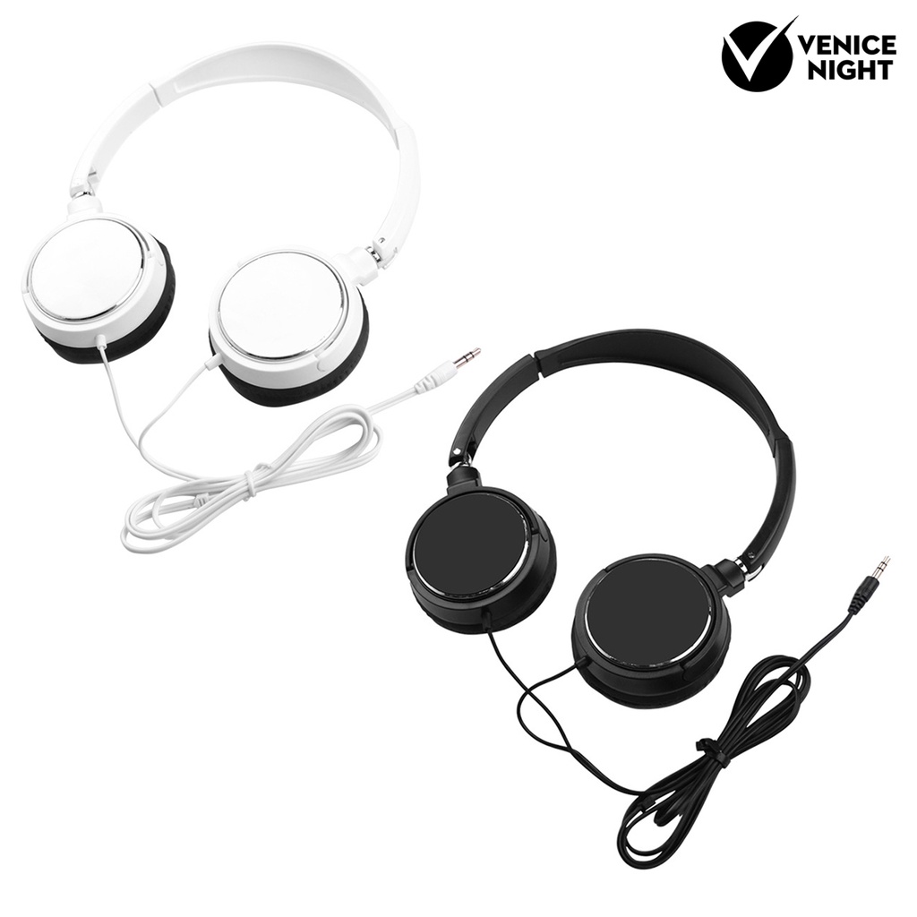 (VNEP) (Berkabel) Headset Over Ear HiFi Stereo Sound Portable Universal Untuk Handphone