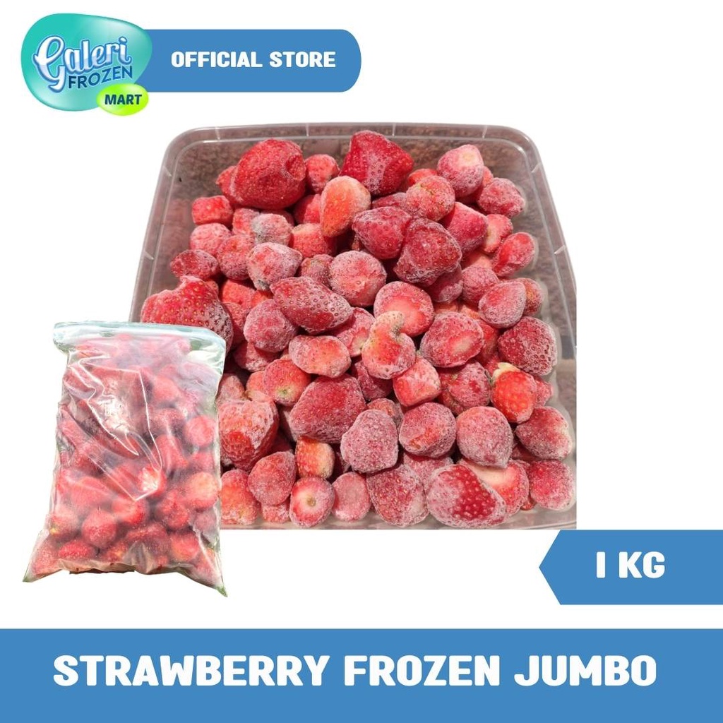 

Strawberry Frozen 1 kg buah beku