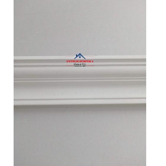 H2V6 List Gypsum motif Minimalis Polos 10 cm / List profil Gypsum minimalis polos / List Gipsum plaf