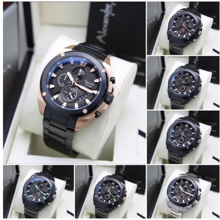 Original Jam tangan pria Alexandre Christie AC 6646/ ac6646