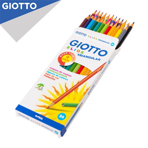 

Giotto Elios Pensil Warna Panjang 24 Warna