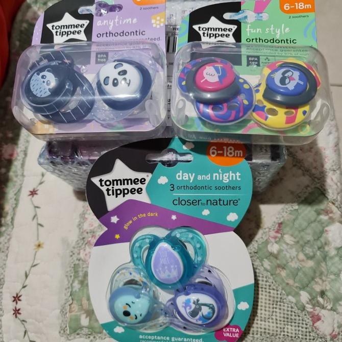 PERLENGKAPAN BAYI / TOMMEE TIPPEE PACIFIER SOOTHER EMPENG BAYI NON COD