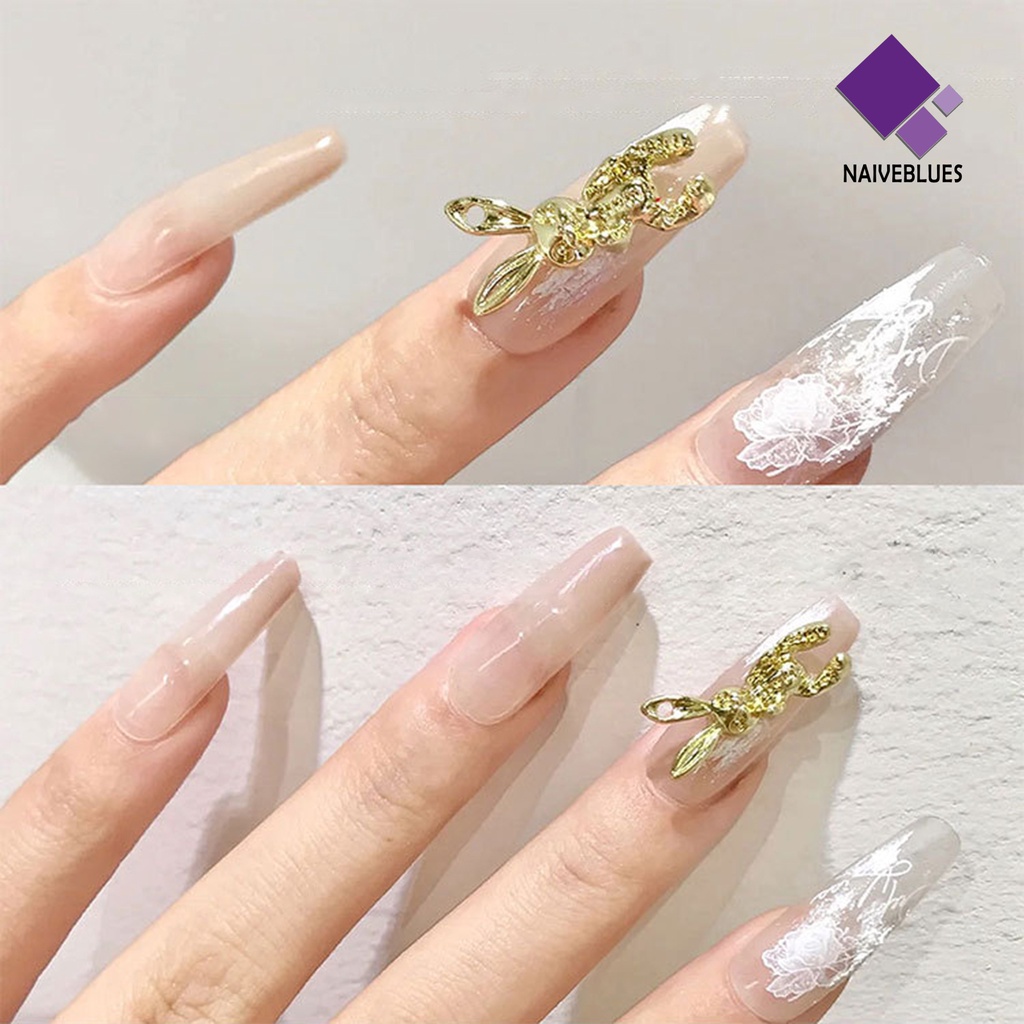1 Kantong Ornamen Pita Aurora Coating AB Coating Bahan Alloy Aneka Bentuk Untuk Dekorasi Kuku Wanita