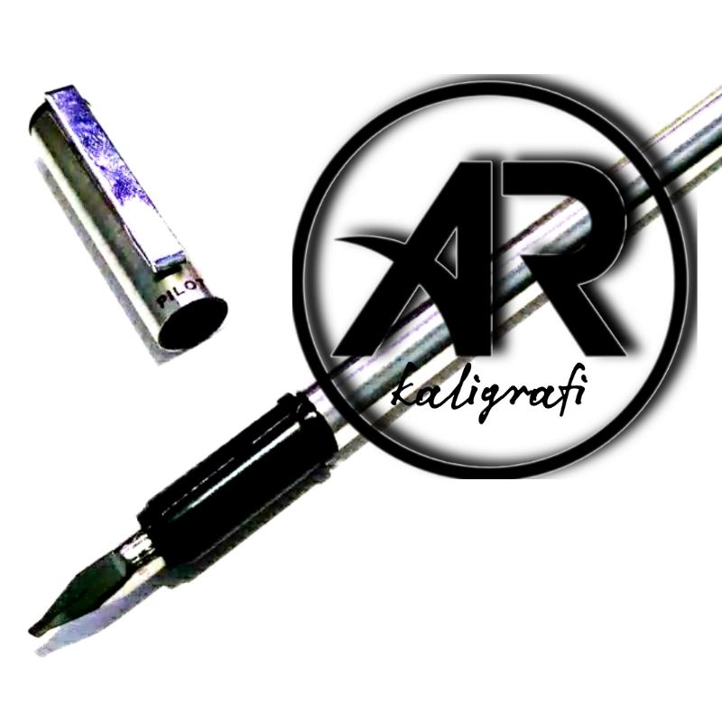 

Fountain pen kaligrafi japan Nib 1 Mm tinta isi ulang