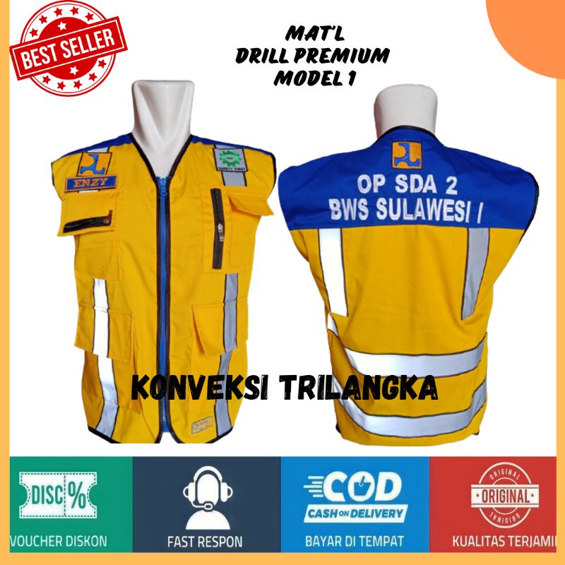 ROMPI PUPR, ROMPI PU, ROMPI SAFETY BAHAN DRILL, ROMPI CUSTOM