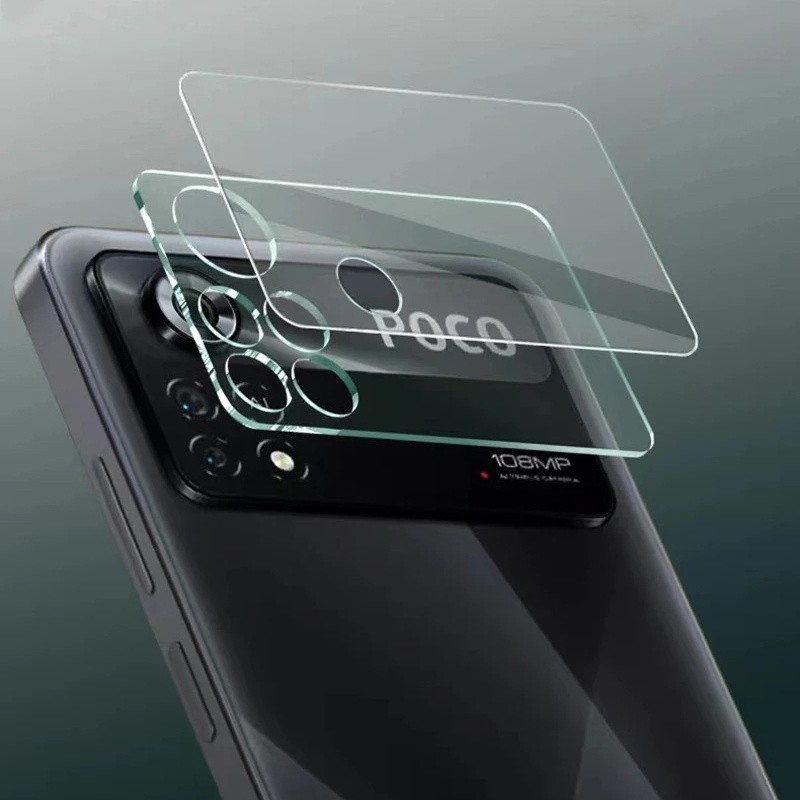Tempered Glass Pelindung Lensa Kamera Belakang Anti Gores Untuk Xiaomi Poco X4 Pro 5G