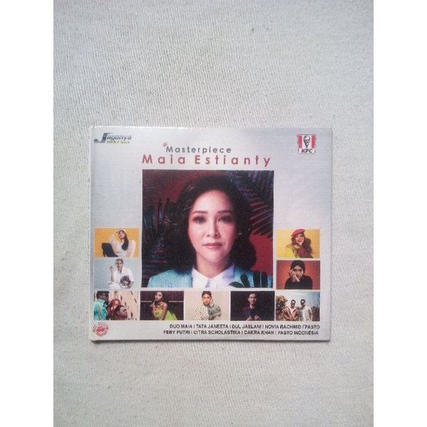 CD MUSIK ORIGINAL MESTERPIECE MAIA ESTIANTY / CD MUSIK MAIA ESTIANTY