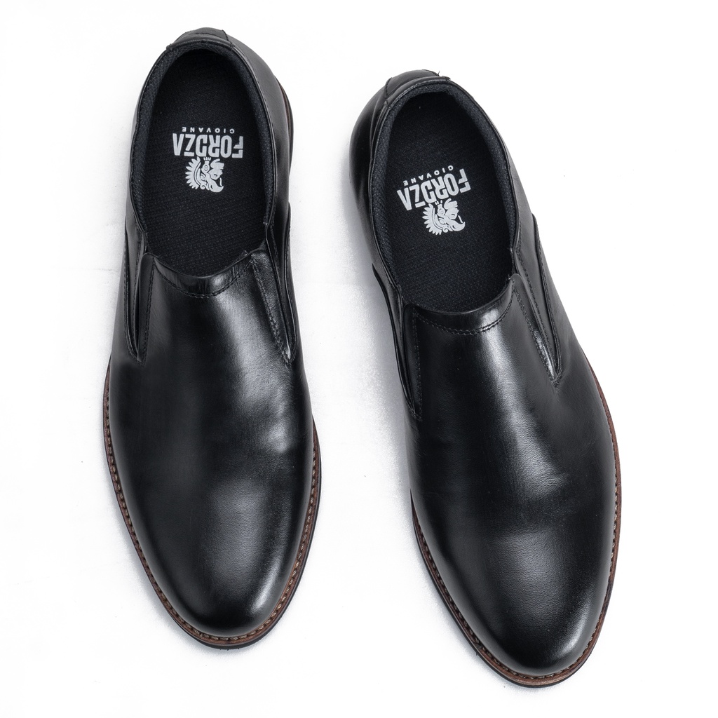 Sepatu Formal Pria Slip On Casual Kulit Asli Premium Fordza S.D336