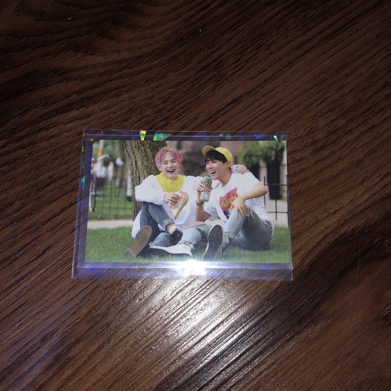 bts photocard now 3 sope (jhope suga)
