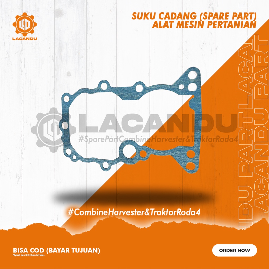 KA GASKET HST ORI - ASLI KUBOTA DC 60 66415-39550 - COMBINE HARVESTER LACANDU PART