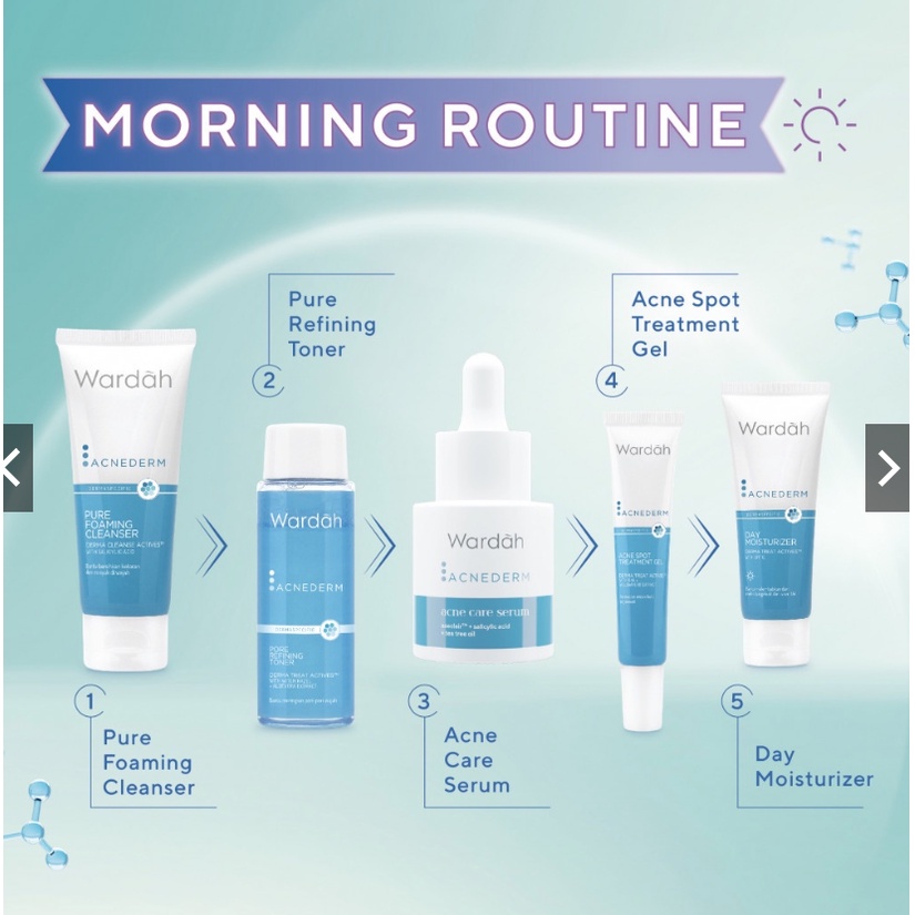Wardah Acnederm Day Moisturizer   40 ml