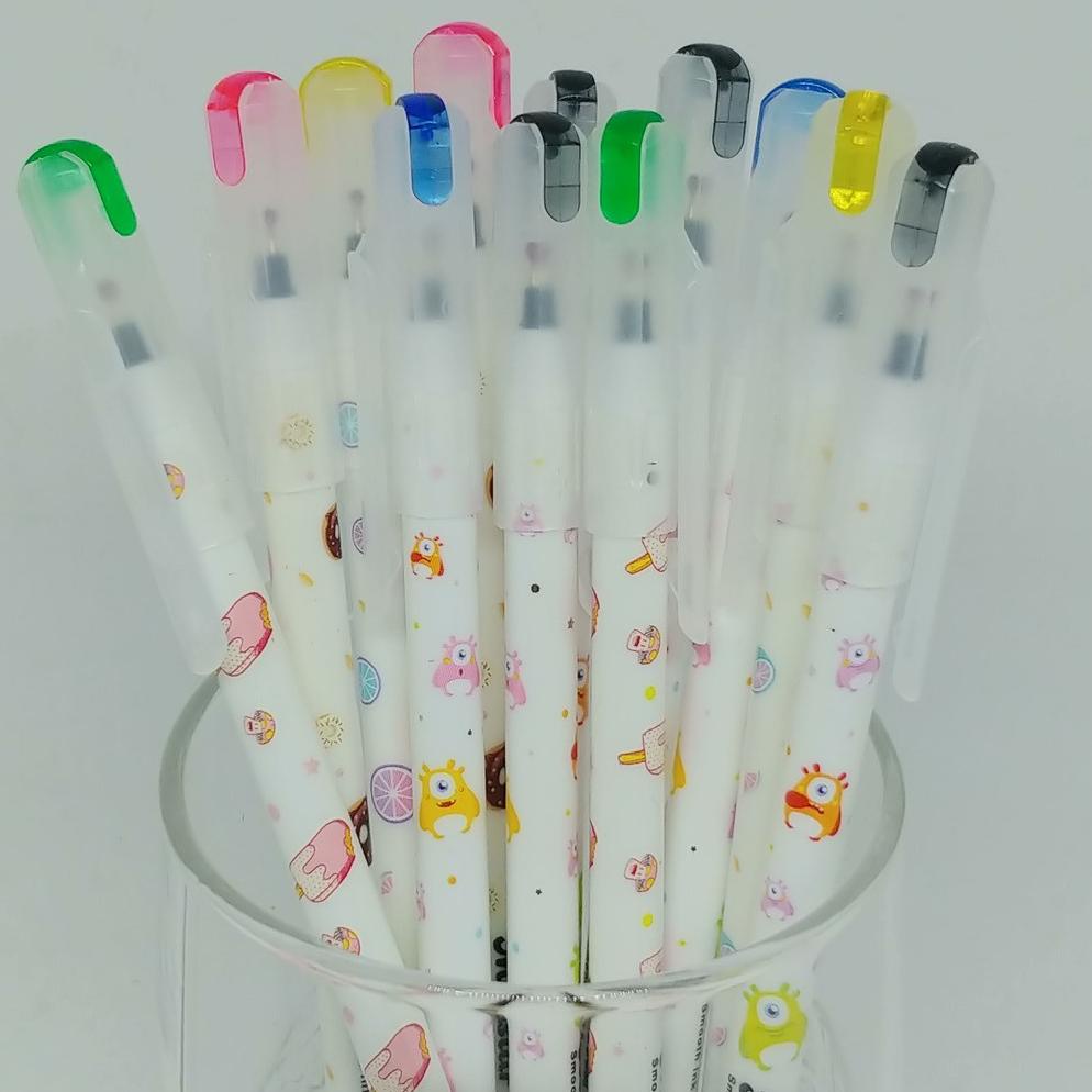 

GREAT SALES 8540 Pulpen Smooth Ink Pen 0.6mm - 0.6 mm Monstar - Warna Hitam ㅉ
