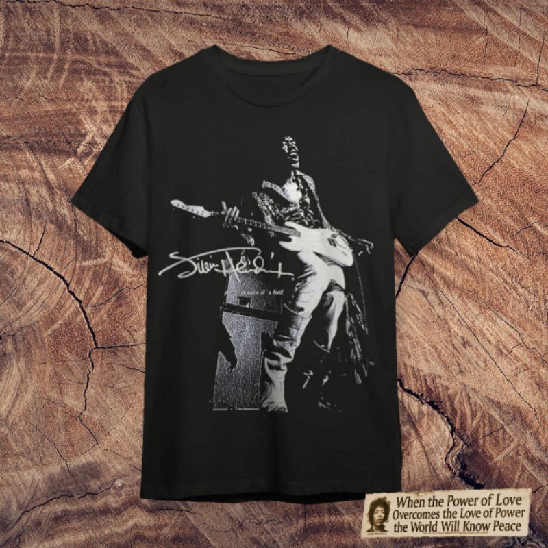 Jimi Hendrix The Experience T-shirt/Kaos Musik Band Vintage Jimi Hendrix The Experience Unisex