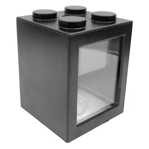 Aquarium Mini Lego Lampu LED  / Aquarium Kecil Mini / Aquarium Mini Lego Block