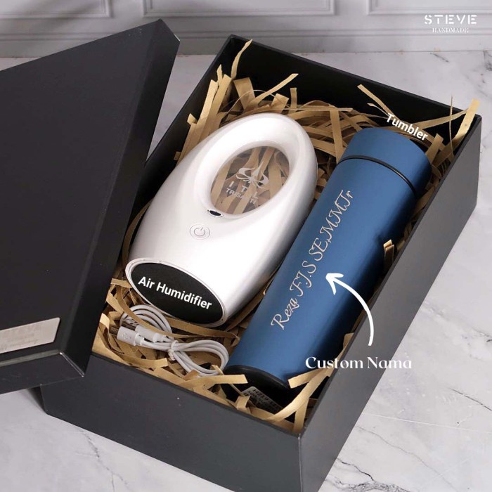 

Gift Set Hampers Souvenir Tumbler Air Humidifier Kado Hadiah Custom