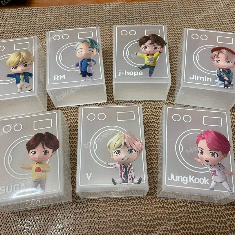 BTS TINY TAN DOWNY MEASURING CUP COLLECTIBLE ARMY GELAS TAKAR Figure