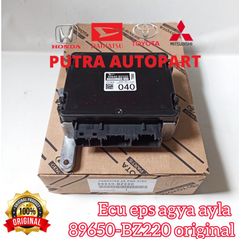 model eps ecu power steering agya ayla 89650-BZ220 original