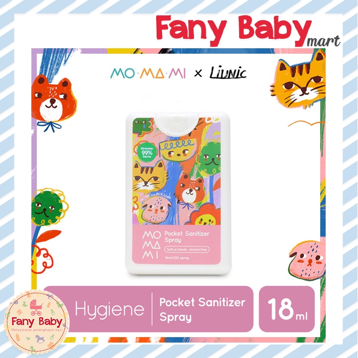 MOMAMI X LIUNIC POCKET SANITIZER 18ML