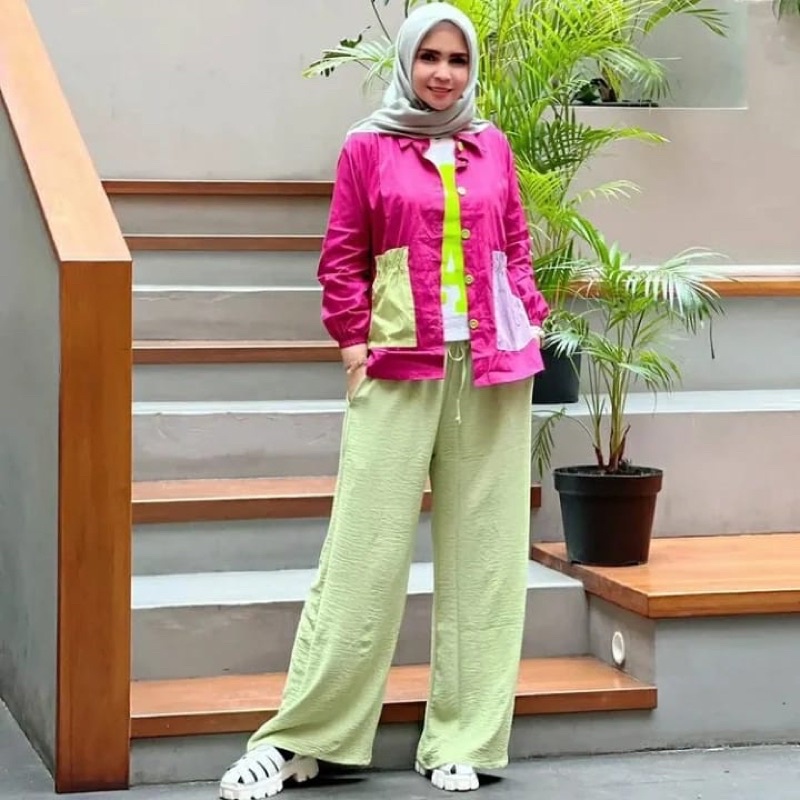 Numia set kulot dan atasan