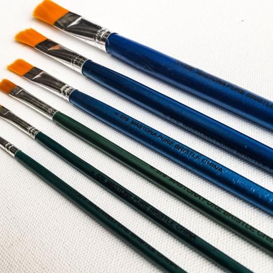 

Kuas lukis / Mastona Brush 579 set genap (6 pcs)