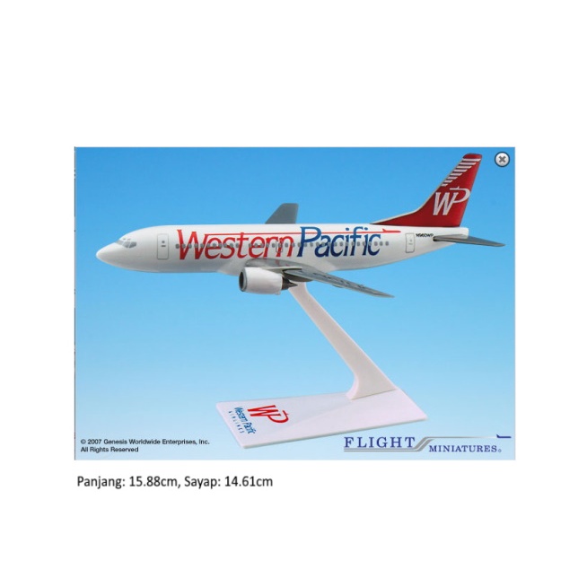 Flight Miniatures 1/200 Western Pacific "WP" 737-300