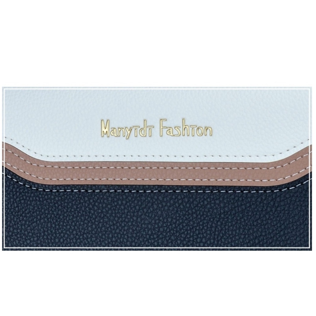 DOMPET PANJANG WANITA PREMIUM 2 RESLETING MUAT HP REMAJA KULIT HITAM MASOVIA TALI PENDEK KARTU UANG KOIN BESAR BATAM WA577B5 BRANDED IMPORT KEKINIAN BRANDED