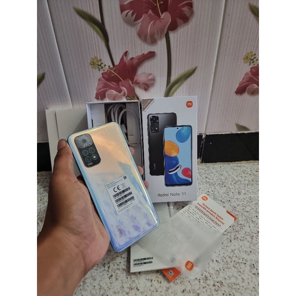 redmi note 11 6/128 second lengkap mulus