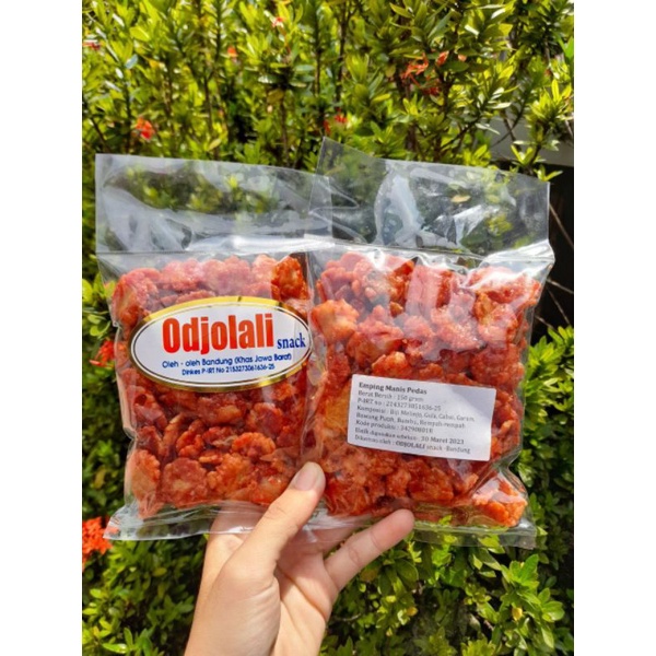 

Emping Melinjo Balado Pedas Manis Odjolali Oleh Oleh Khas Bandung