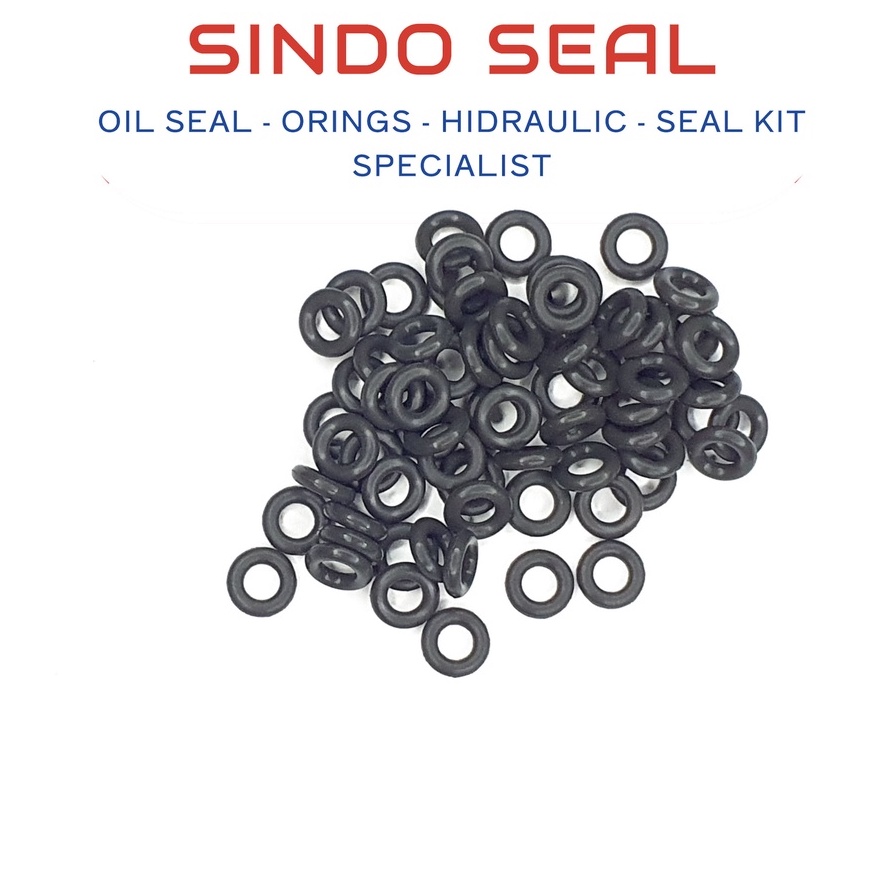 ORING SEAL SIL 1.5X7 1.5*7 1,5 X 7 NBR NBR70 FKM TAHAN PANAS