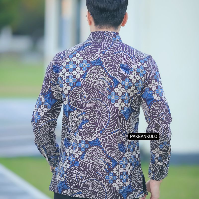 Batik Premium Pria Slimfit || Motif Adiwangsa