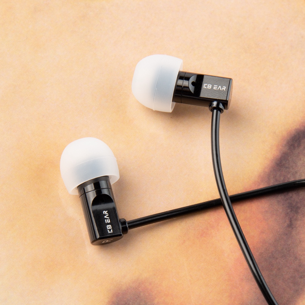 Kbear Earphone In Ear Komposit Diafragma 6mm Dengan Kabel Jack 3.5mm Untuk Olahraga