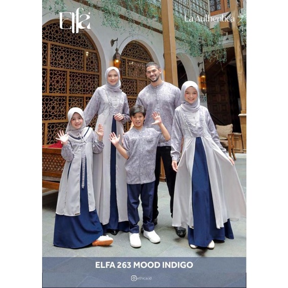 NEW SARIMBIT ETHICA ELFA 263 MOOD INDIGO