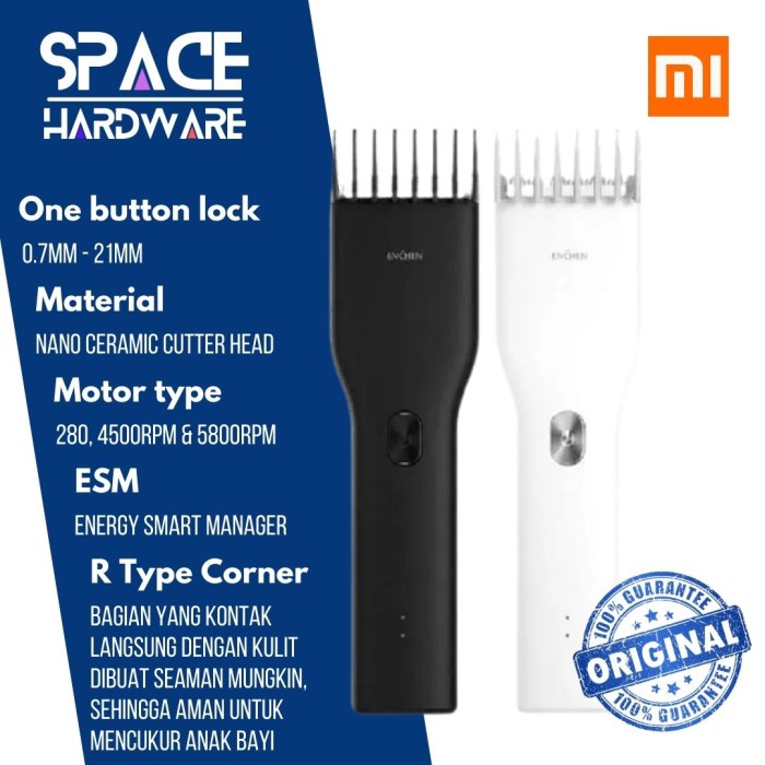 Alat Cukur Rambut Hair Clipper Enchen Boost