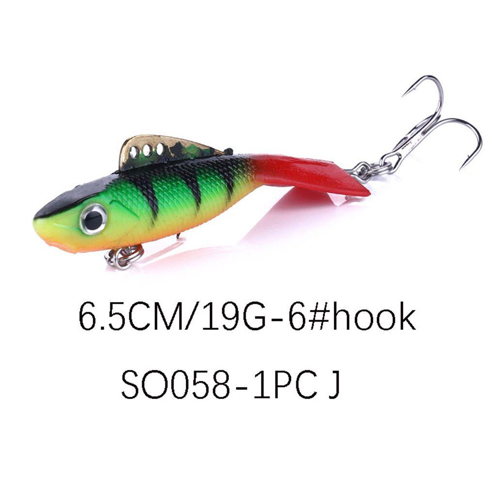 Top 1PC Kait Pancing Es 1PC Panas Buatan Walleye Renang Tubuh Lembut