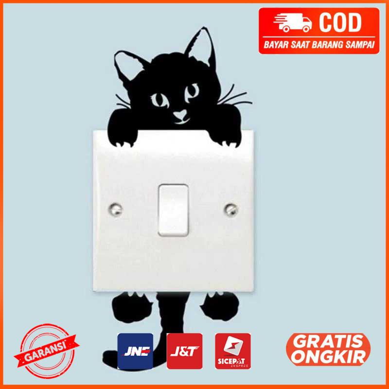 Stiker Wallpaper Saklar Lampu Dinding Dekorasi - K009