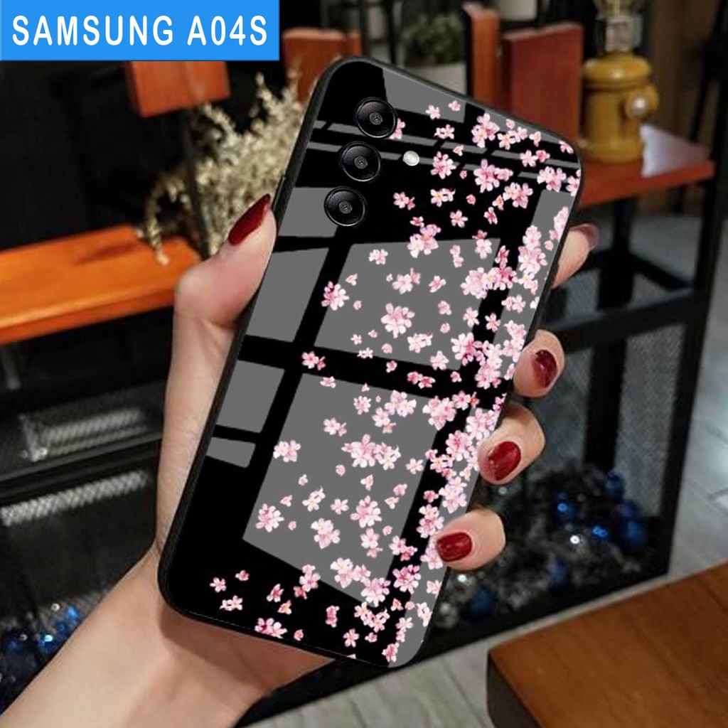 (S140) SoftCase Glass SAMSUNG A04S - casing Terbaru handphone - SAMSUNG A04S  - pelindung handphone 